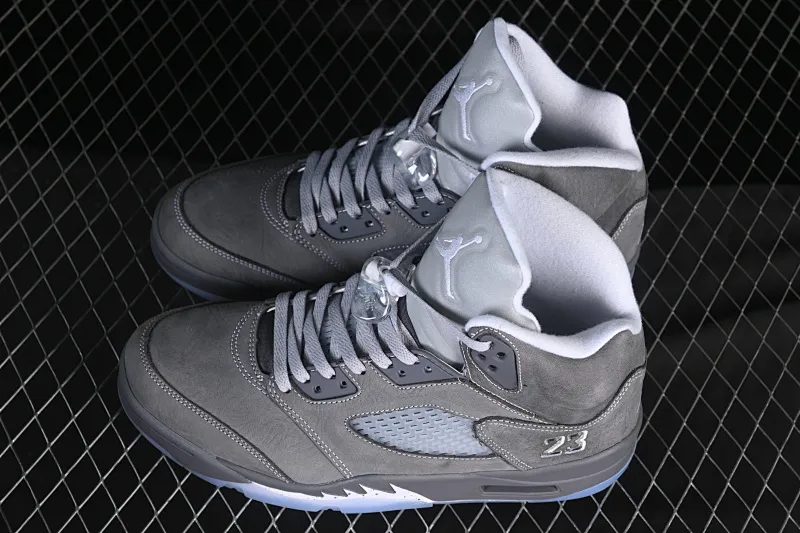 All categories Air Jordan Jordan series basketball shoes Air Jordan 5 Air Jordan 5 "Wolf Grey" AJ5 Joe 5 Wolf Gray DD0587-002